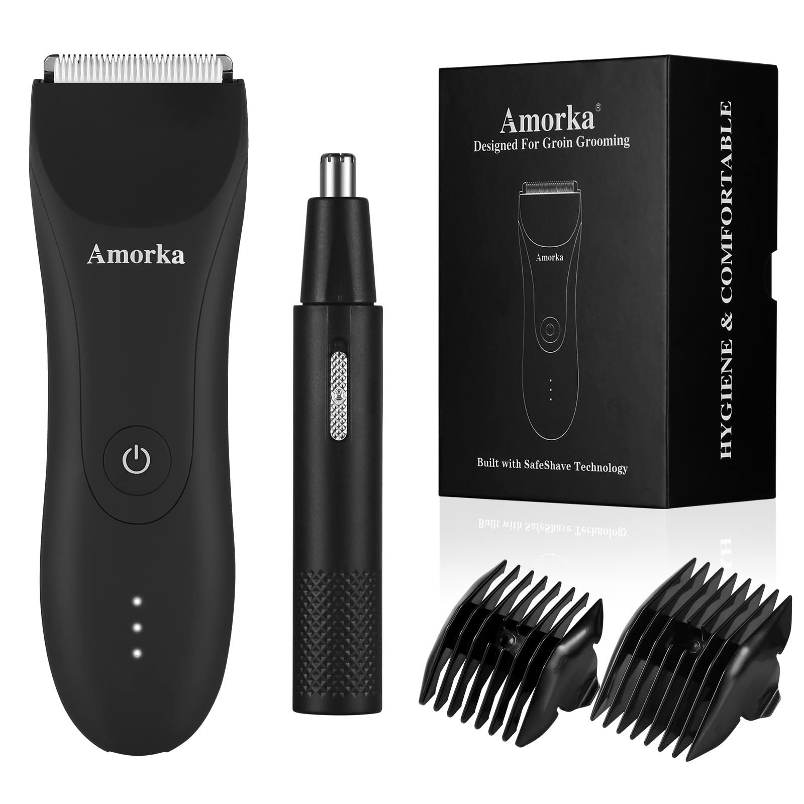 Buy AmorkaGroin Hair Trimmer for Men, Premium Ball Trimmer/Shaver, Nose