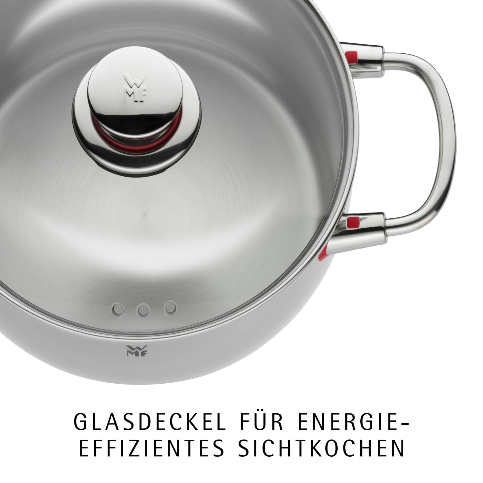 WMF Quality One 24cm Fleischtopf mit Glasdeckel und Dampföffnung