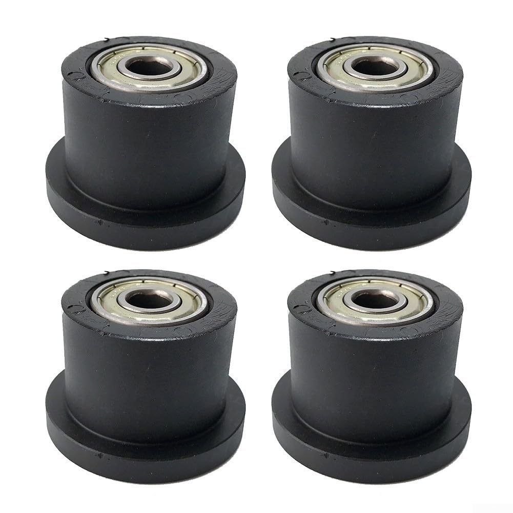 Rudergerät Ersatzrollen, 4-teiliges Rad-Set für Fitnessgeräte
