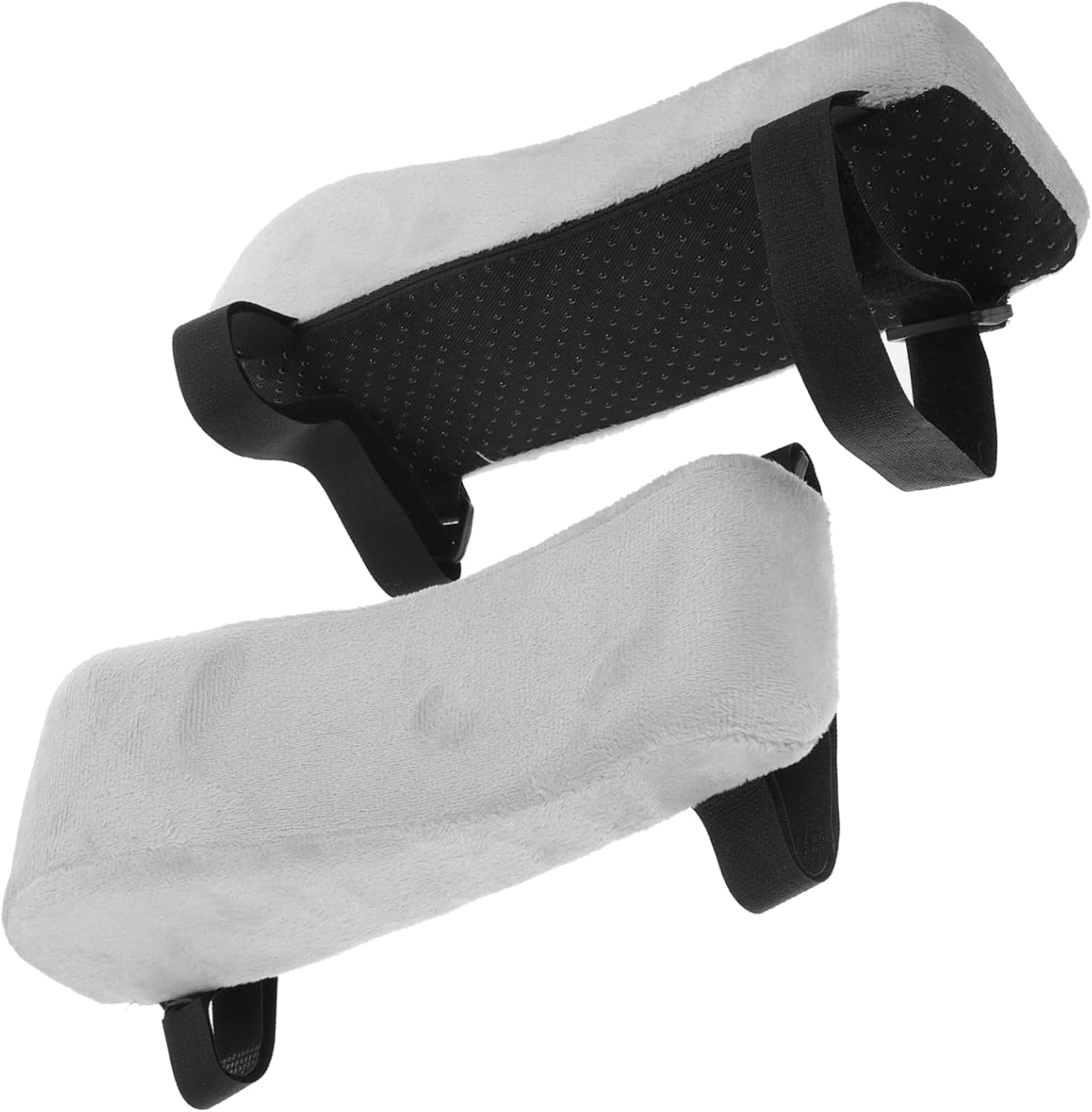 TEHAUX 4pcs Pu Armrest Cover Office Chair Elbow Pad for Gaming Chair Arm Pads Breathable Armrest Pillow Fit for Home Office