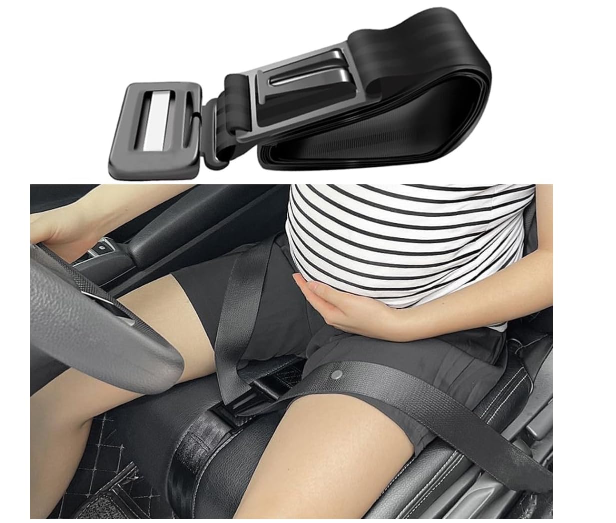 Schwangere Sicherheitsgurt,Mutterschaft Sicherheitsgurt Adjuster,Schützen ungeborenes Baby,Verhindern Kompression des Bauches,Schwangerschaft Auto Sicherheitsgurt,Werdende Mütter Fahren Bump Strap