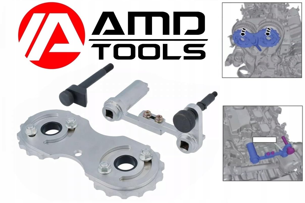 AMD TOOLS Zestaw narzędzi do regulacji silnika do Volvo S60, S90, V40, V60, V70, XC60, XC90, 1,5, 2,0 l