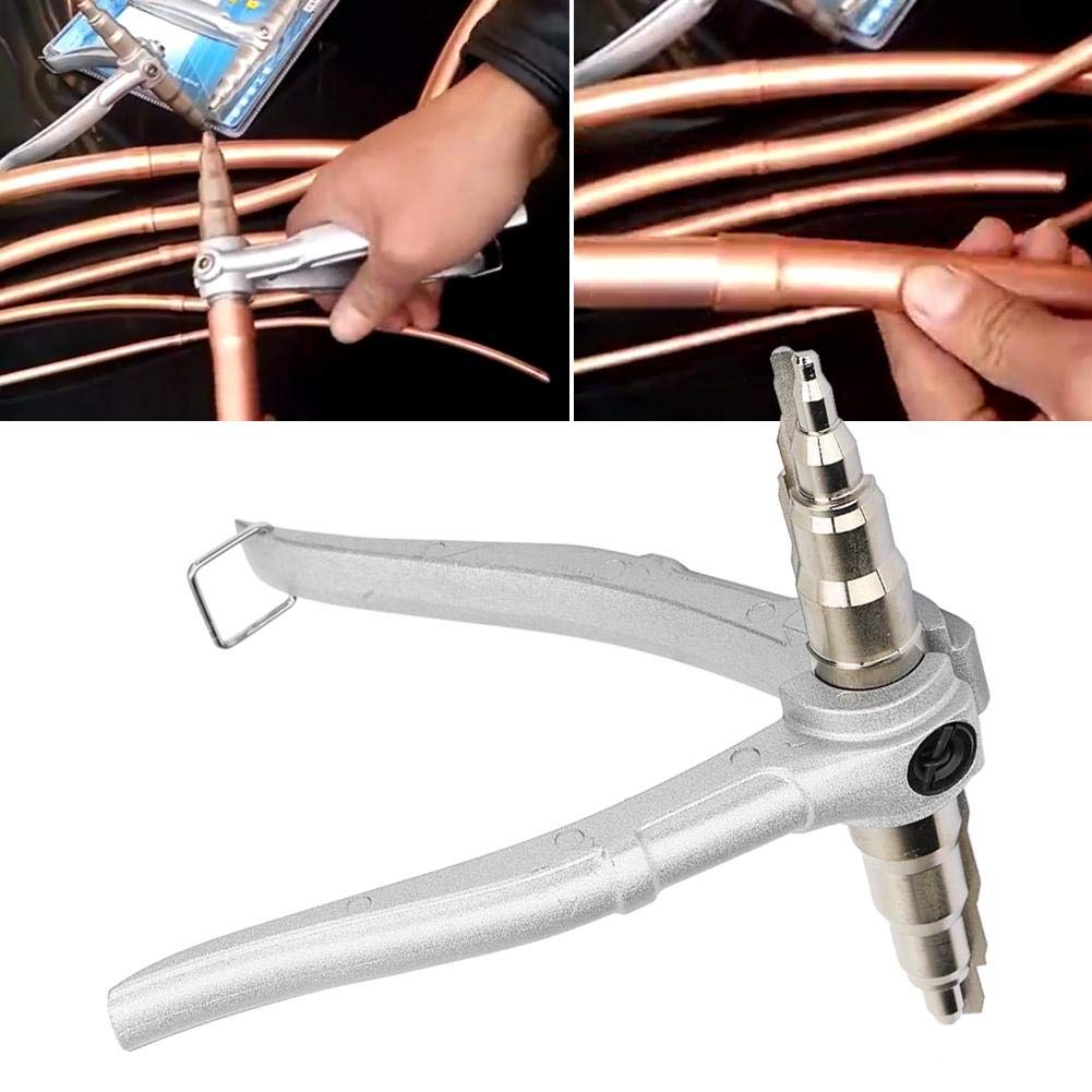 Copper Tube Expander Tool, Manual Tube Expander Air Conditioner Install Repair Hand Expanding Tool for Soft Copper Pipes