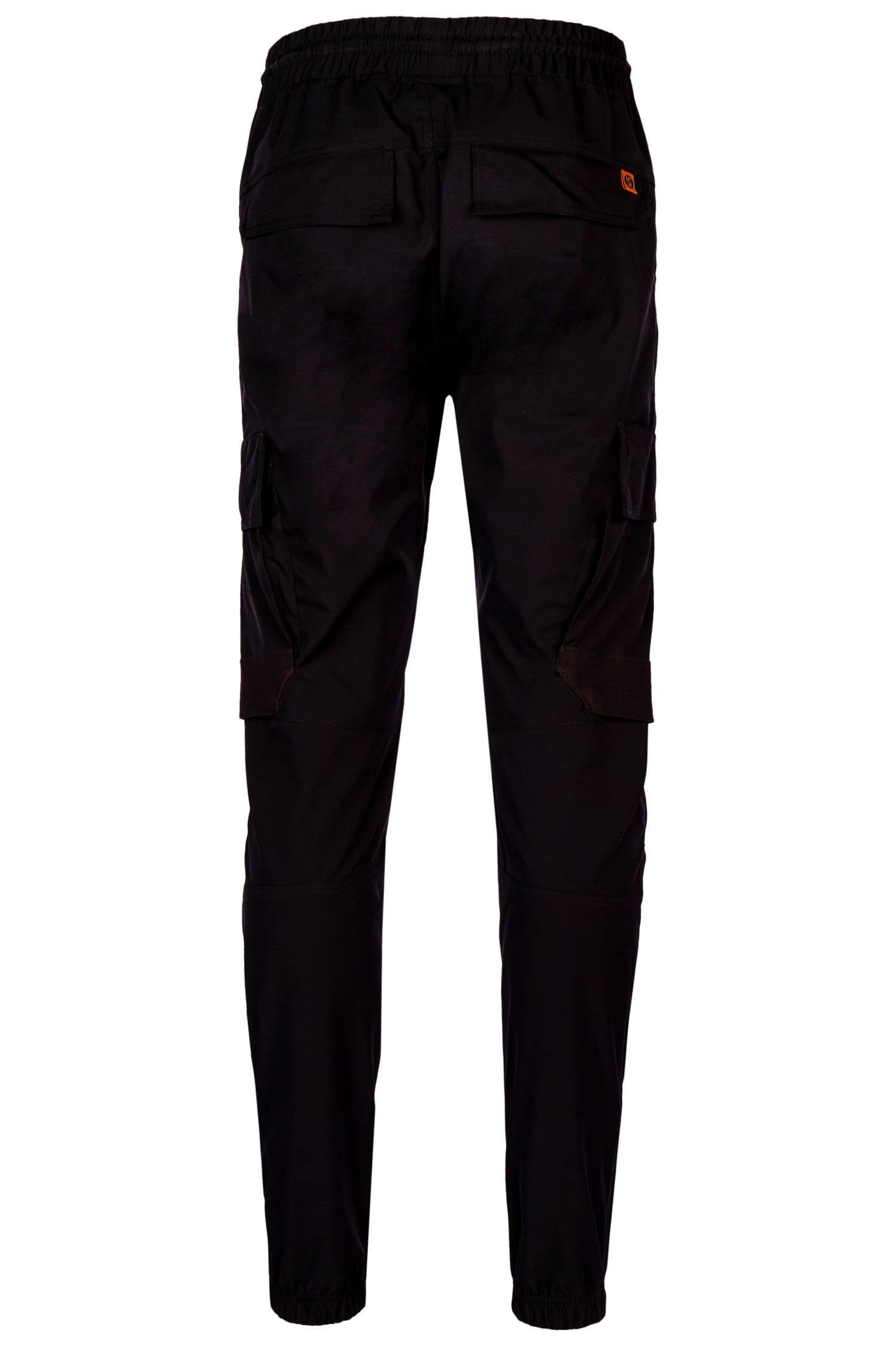 HSW Professional – Lange Arbeitshose für Herren – Funktionelle Bundhose mit Knieverstärkung und vielen Taschen – Bequem wie eine Jogginghose