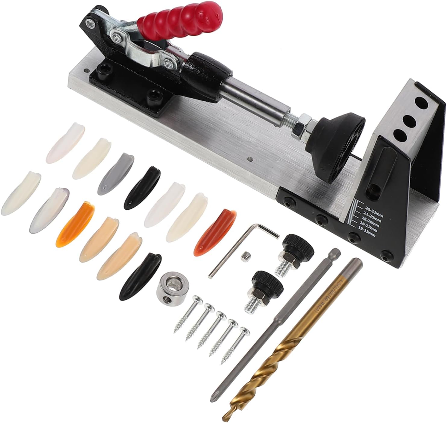 Woodworking Inclined Hole Opener Kit Adjustable Oblique Hole Locator for Accurate Drilling 1 Set Drill Positioner for Carpentry Projects