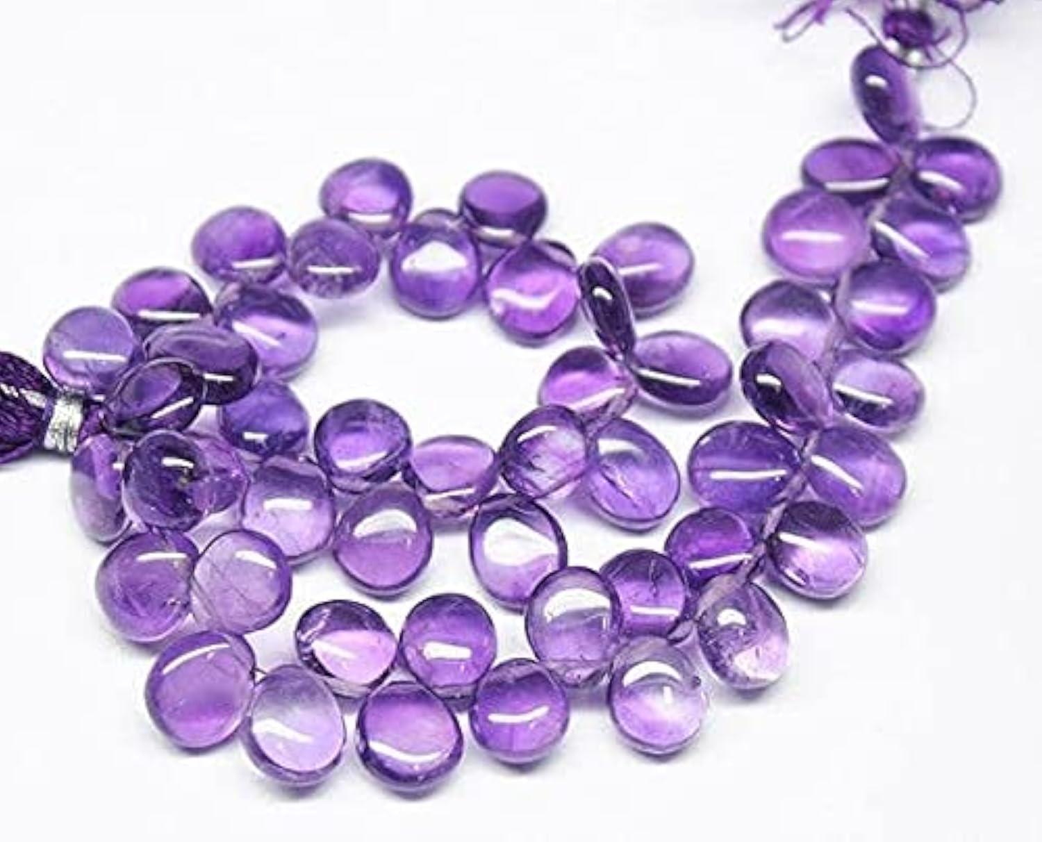 Améthyste d'Afrique LKBEADS poire lisse pour fabriquer un cadeau