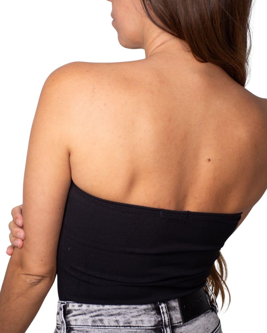 Women´s Cotton Tube Top Strapless Top Bandeau Top Black Tube Top White Tube Top Sleeveless Top - Image 8