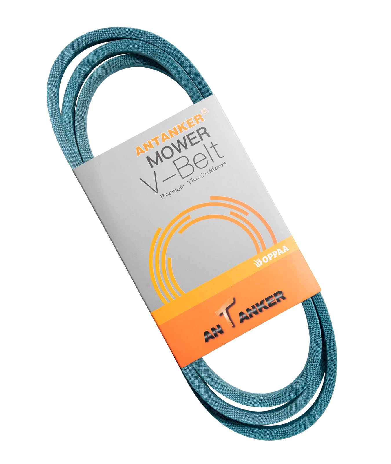 Antanker GX20006 Transmission Drive Belt Replaces UC30568 Flat Belt, Fit for John Deere D110, D120, D125, D130, D140, LA140, LA145, LA150, LA155, S240 and More Lawn Tractors, 1/2" x 89" Kevlar Belt