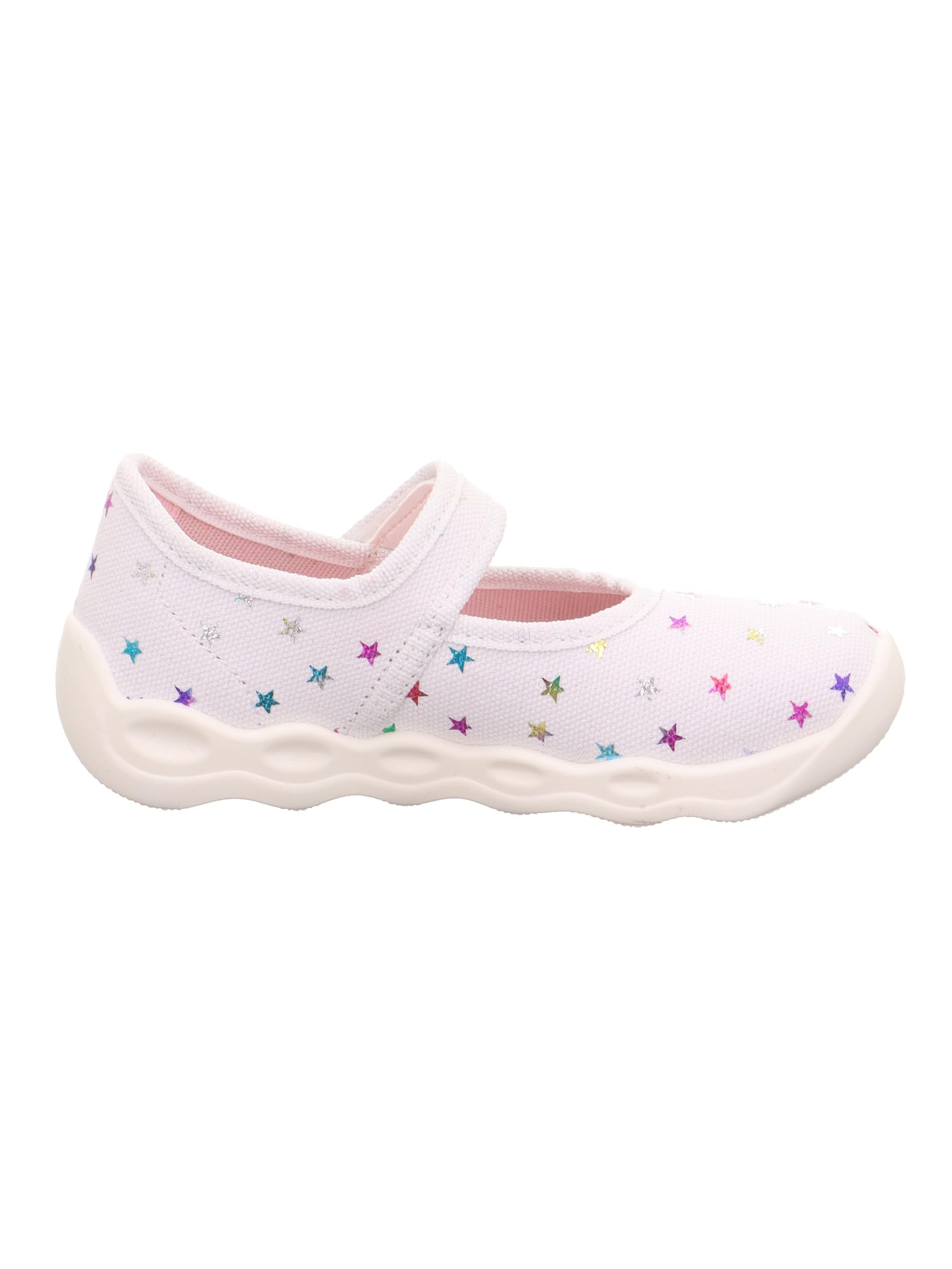 Superfit Mädchen Bubble Hausschuhe, Weiß 1010, 38 EU Weit – Ansicht 5