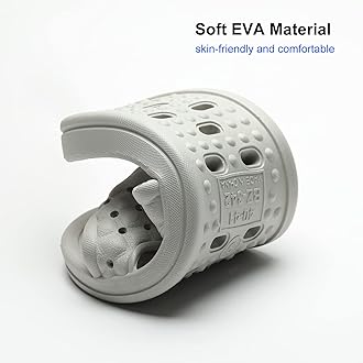 Shower Shoes Quick Dry Non-Slip Bathroom Slippers for Men Women Dorm Home Slides