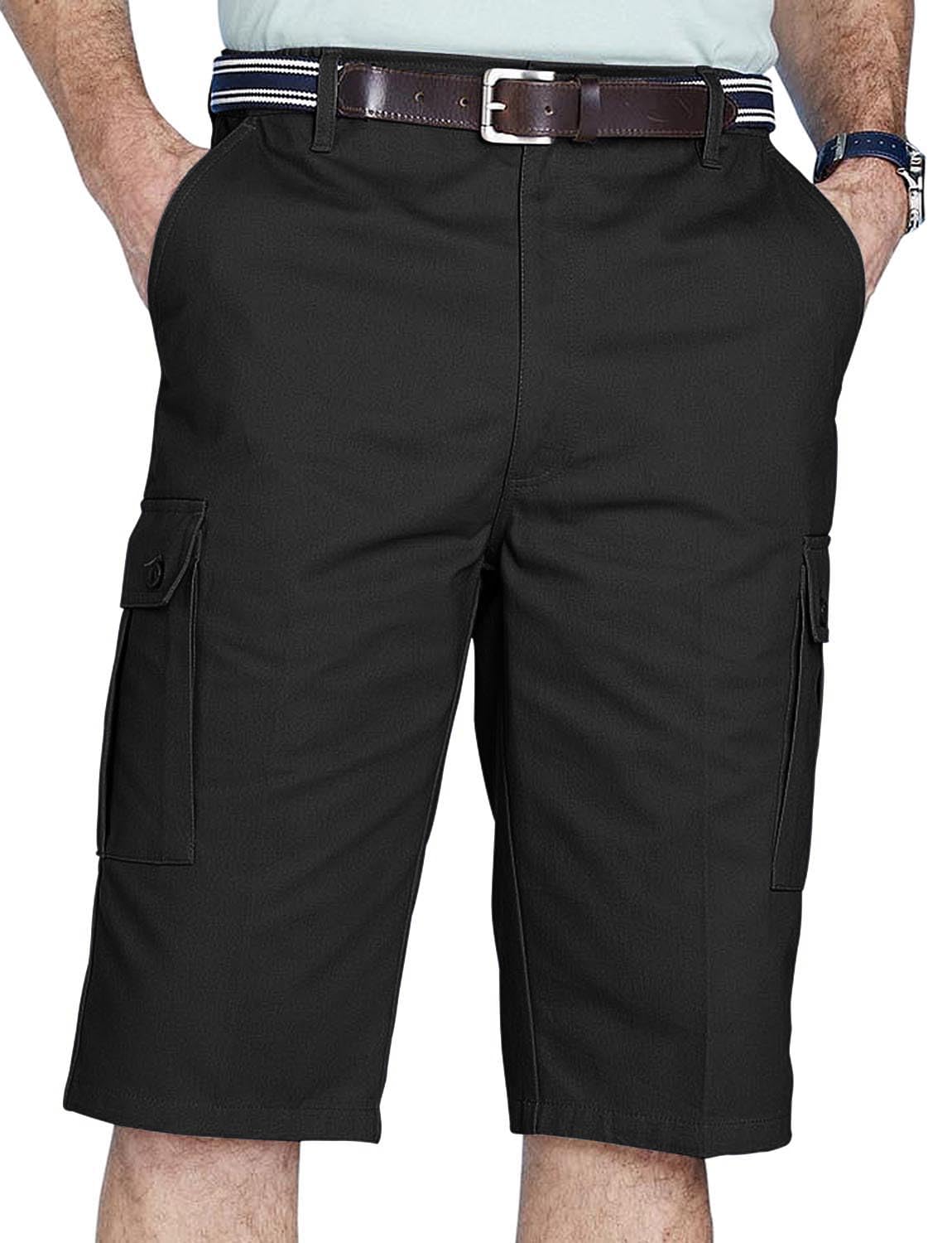 Chums Men's Cargo Shorts - Black - Size 42