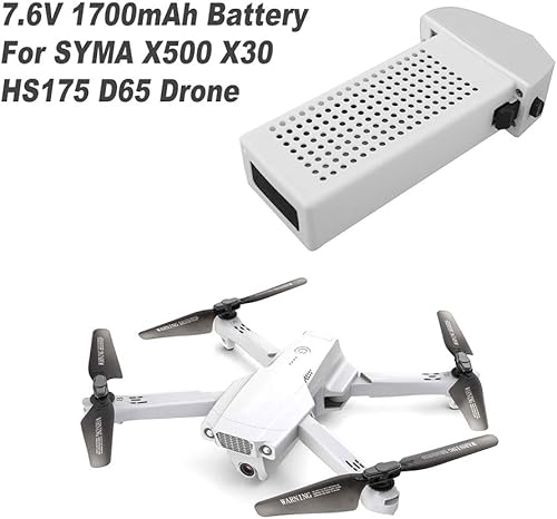 Miniatura 2 de Accesorio 1PCS 7.6V 1700mAh batería de litio para SYMA X500 X30 HS175 HS175D D65 Control remoto Drone