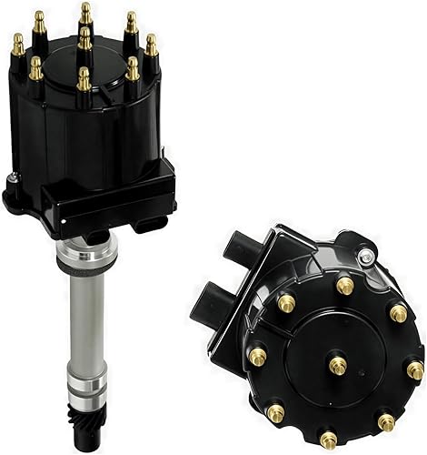 Distribuidor de Encendido para Camión Chevy GMC Bloque Pequeño Bloque Grande 1500 2500 3500 5.0 305 5.7 350 427 TBI EFI LG4 LB9 con Tapa Negra