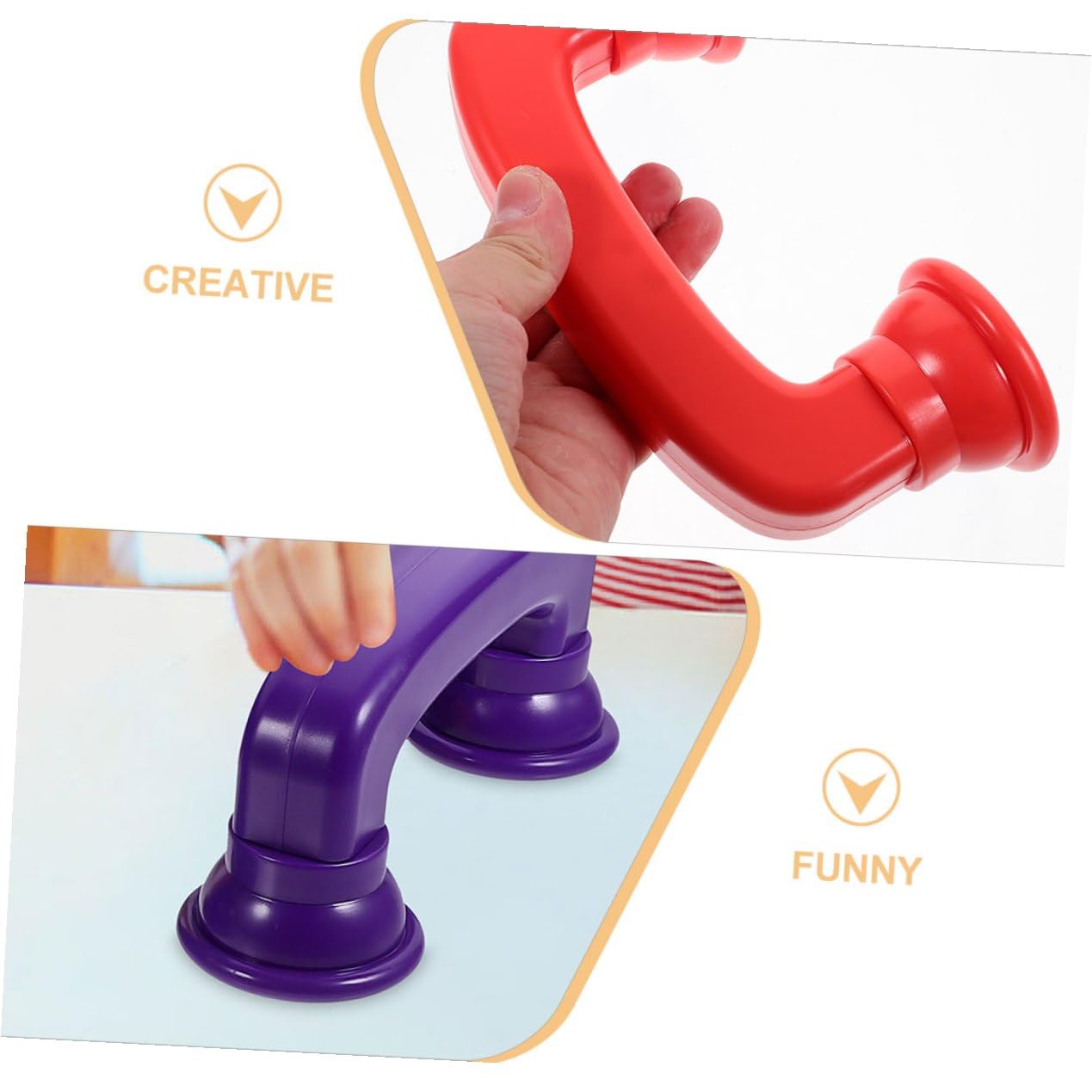 Beaupretty Juguete de Teléfono Susurrante para Niños de 8 Piezas, Educativo de Plástico Abs, Resistente y Creativo para Desarrollo de Manos y Mente en Cumpleaños