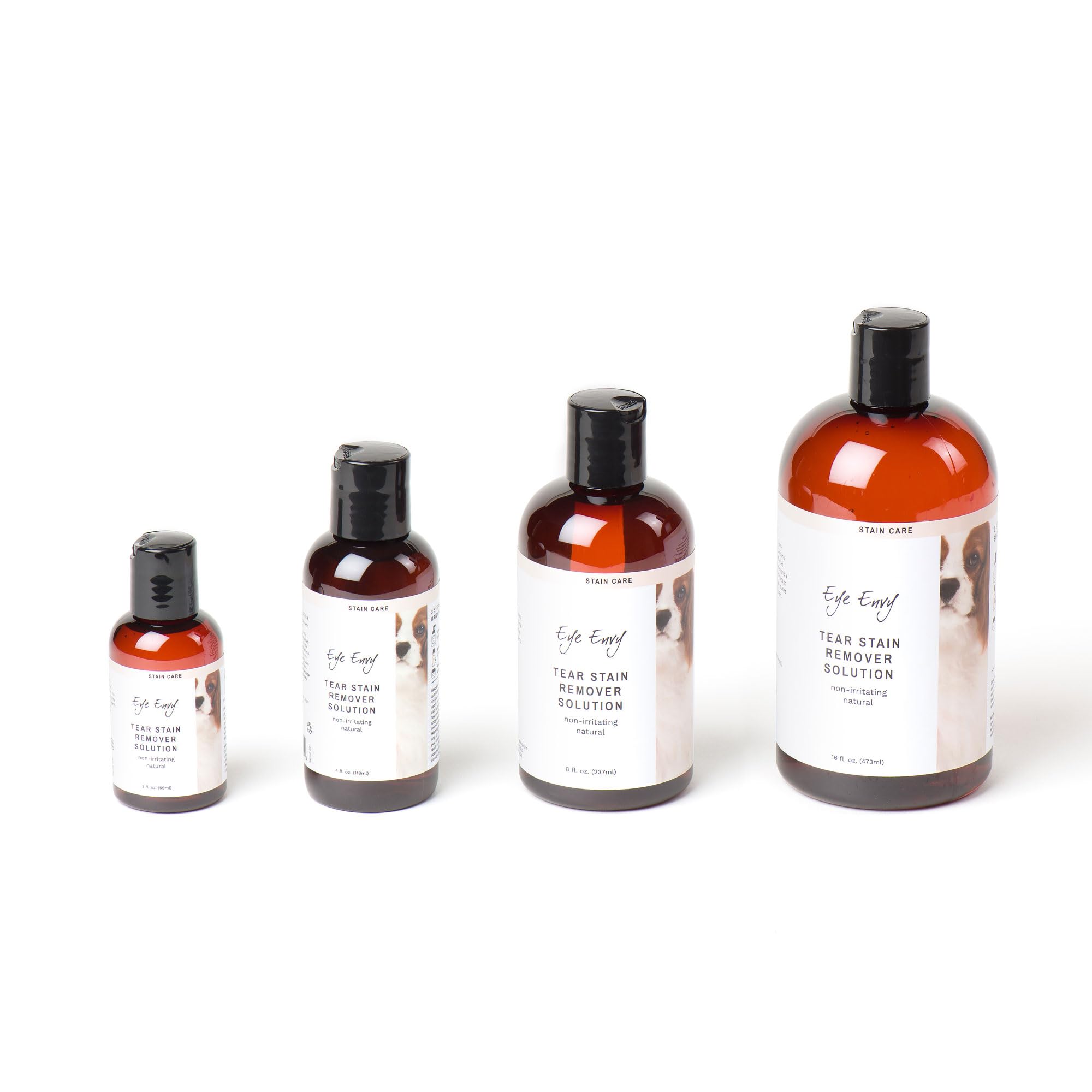 Eye Envy Removedor de Manchas de lágrimas para Perros, 100% Natural, limpiadora de lágrimas, Seguro 2 oz