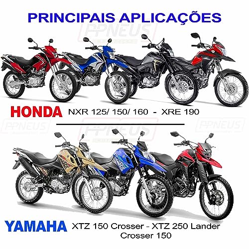 Pneu 110/90-17 Cravudo Ira Bunker Traseiro Bros 160/150/125 Crosser 150 xre 190 Novo