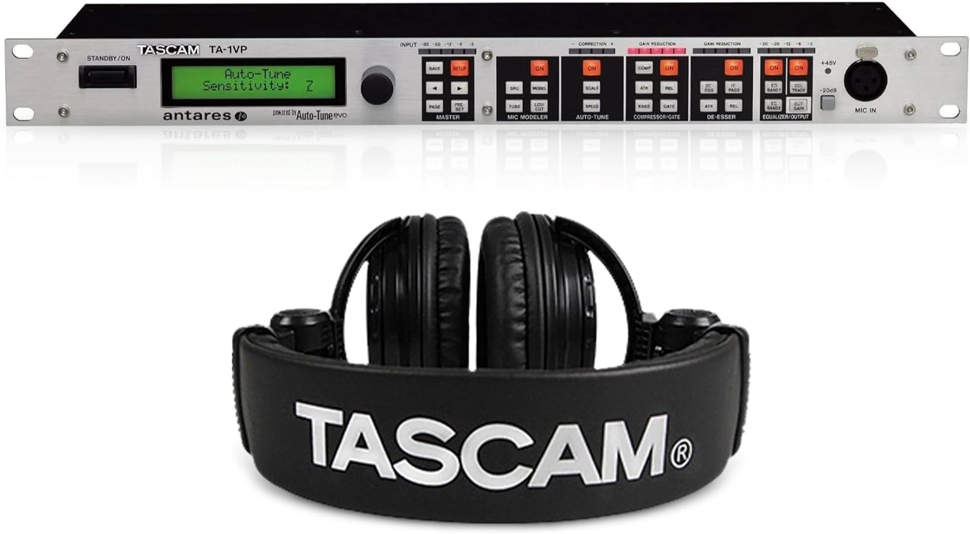 TA-1VP Rackmount Processor and Studio Headphones