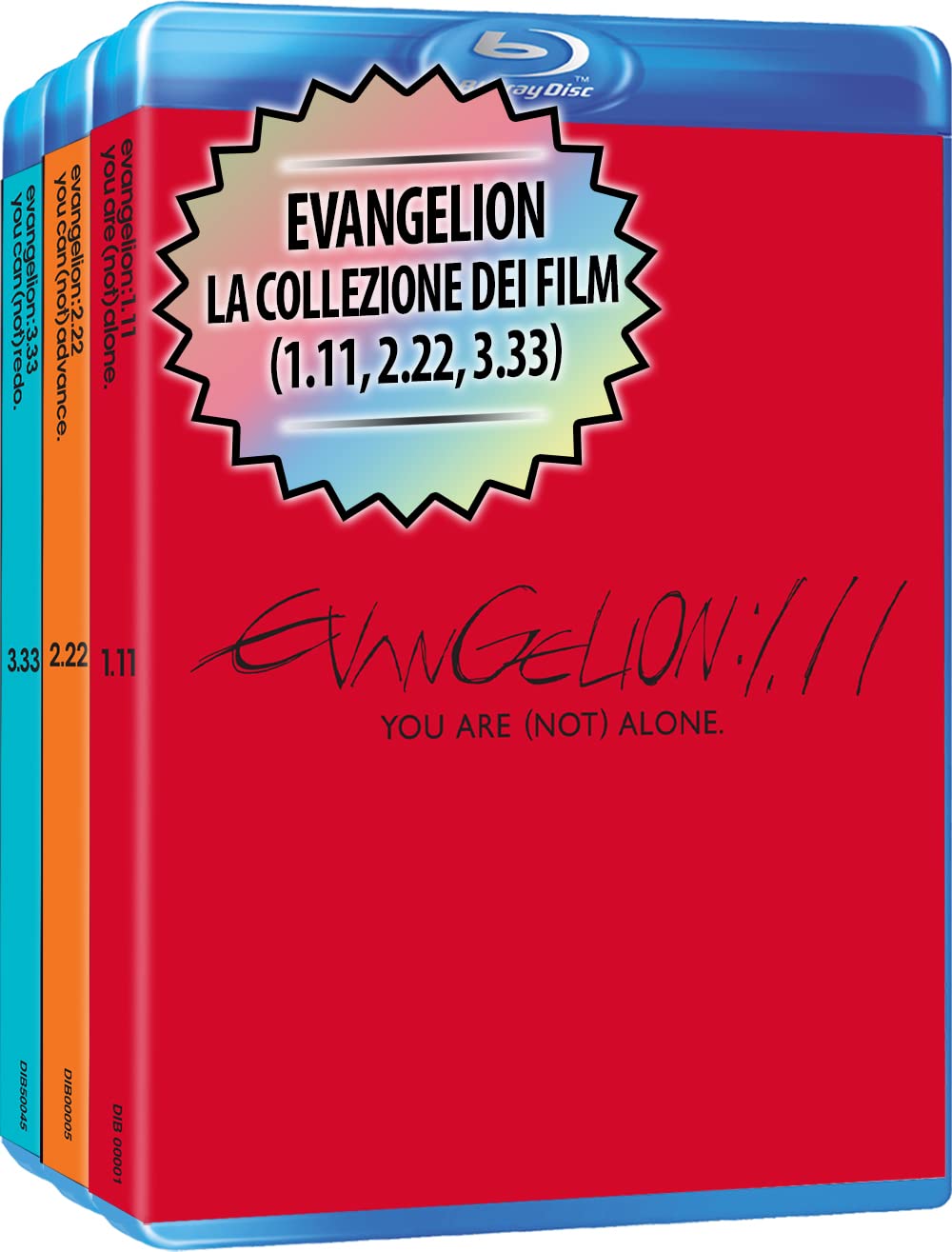 Evangelion La Collezione Dei Film, 3 Blu-Ray