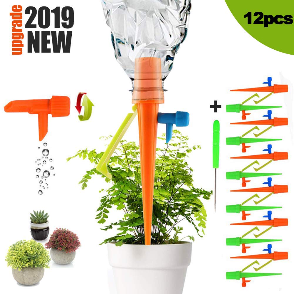 Buy Kindax 12pcs Adjustable Drip Sprinklers, Garden Dripper System