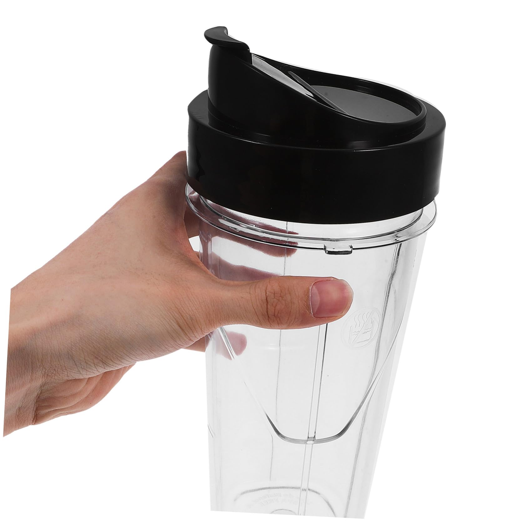 VALICLUD Wiederverwendbarer Plastikbecher Kompatibler Ersatzbecher für Profi-mixer Transparenter Smoothiebecher mit Kleinen Bechern für Haushalt und Bargebrauch