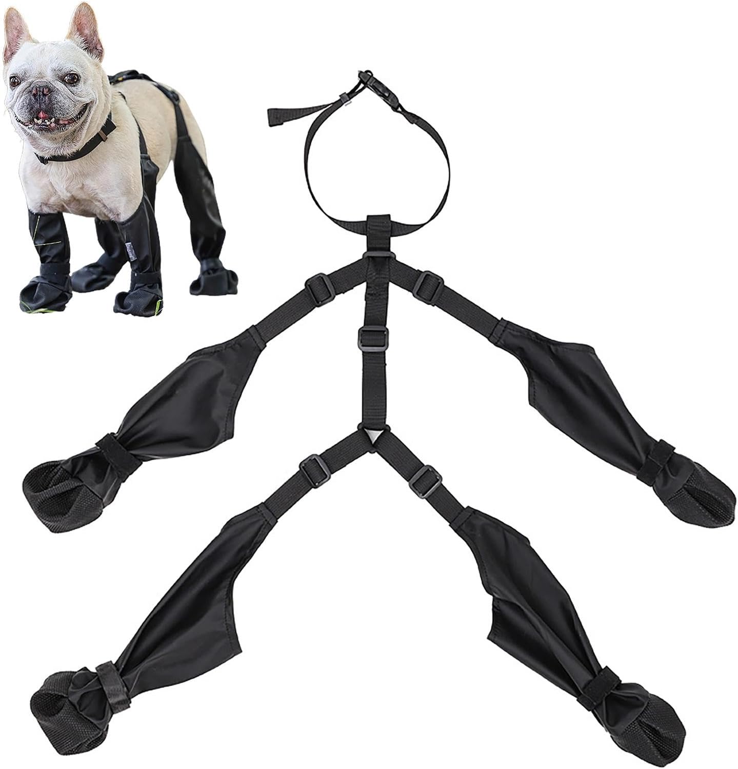 zwxqe Summer Dog Boot Leggings | Snow Hiking Dog Boots | Medium Dog Booties | Waterproof Dog Boot Covers, Paw Protectors for Dogs, Pet Leg Warmers, Outdoor Dog Footwear, Pet Outdoor Walking Supplies 9 615jtVPKvNL. AC SL1500