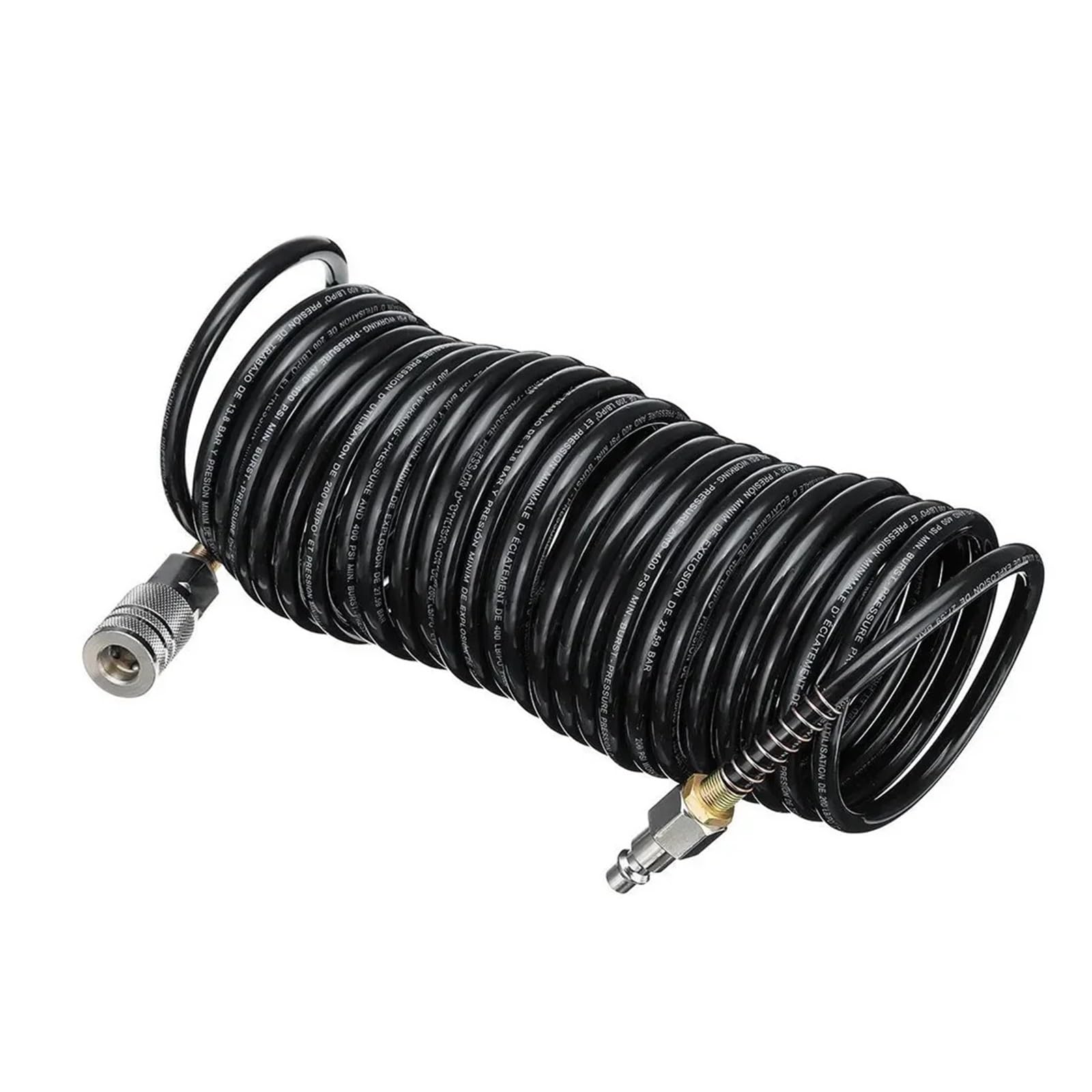 7,5 m wąż sprężarki powietrza adapter pneumatyczny szybkozłączka rura cewki do elastycznego narzędzia