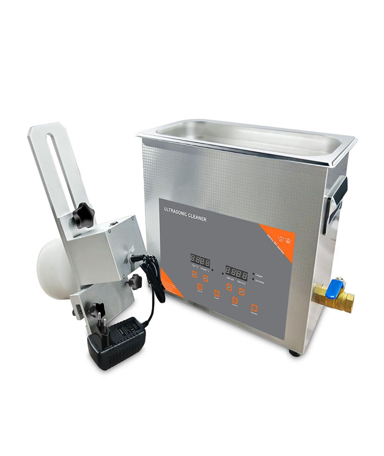 Limpiador Ultrasónico, Limpiador Ultrasónico De Discos De Vinilo, 6L, 180W, Degas Calentado Digital For Carburador De Metal, Inyector, Boquilla, Motor, Lavadora De Coche