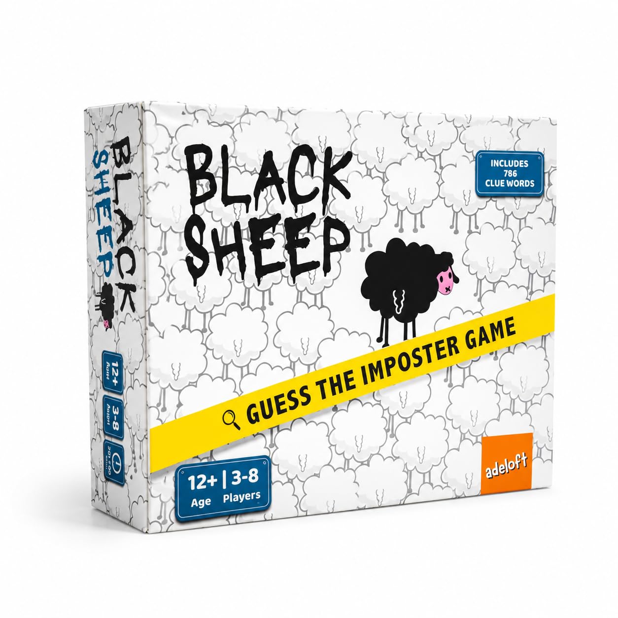 Black Sheep – Secret Word Party Game for Kids & Adults | Social Deduction, Bluffing & Hidden Identity Family Board Game for Game Night | Who is The Imposter?-image-7