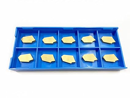 Ruimou 10 PCS Carbide Grooving Inserts SP300 NC3030 GTN-3(QC1403) CNC Lathe Carbide Inserts Cutters for Lathe Grooving Cut-Off Tool