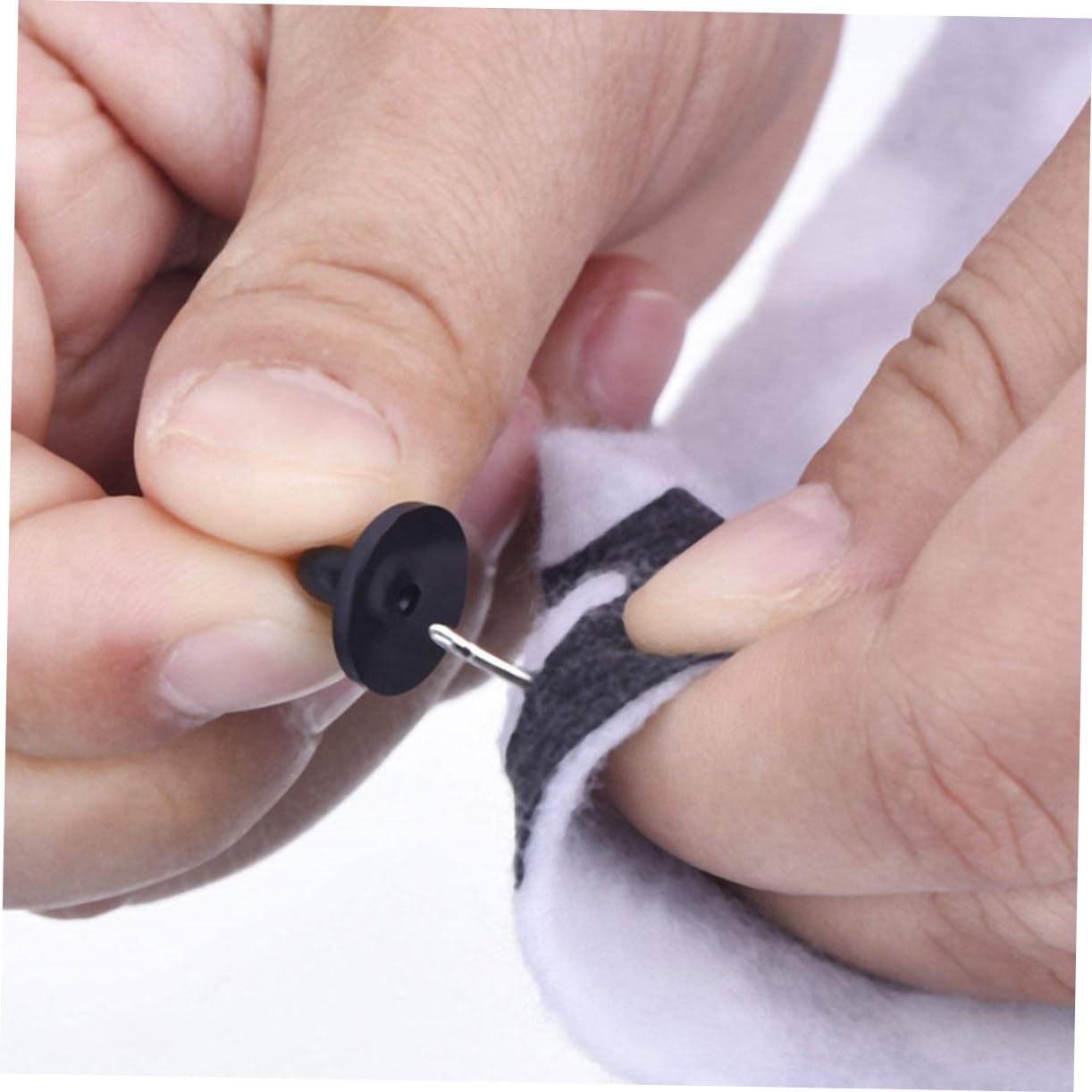 SHINEOFI 300sätze Pin Rückseiten Für Broschen Krawatten Hüte Multifunktionale Runde Sicherheits-pin Backs Für Bastelbedarf Und Einfach Zu Verwenden