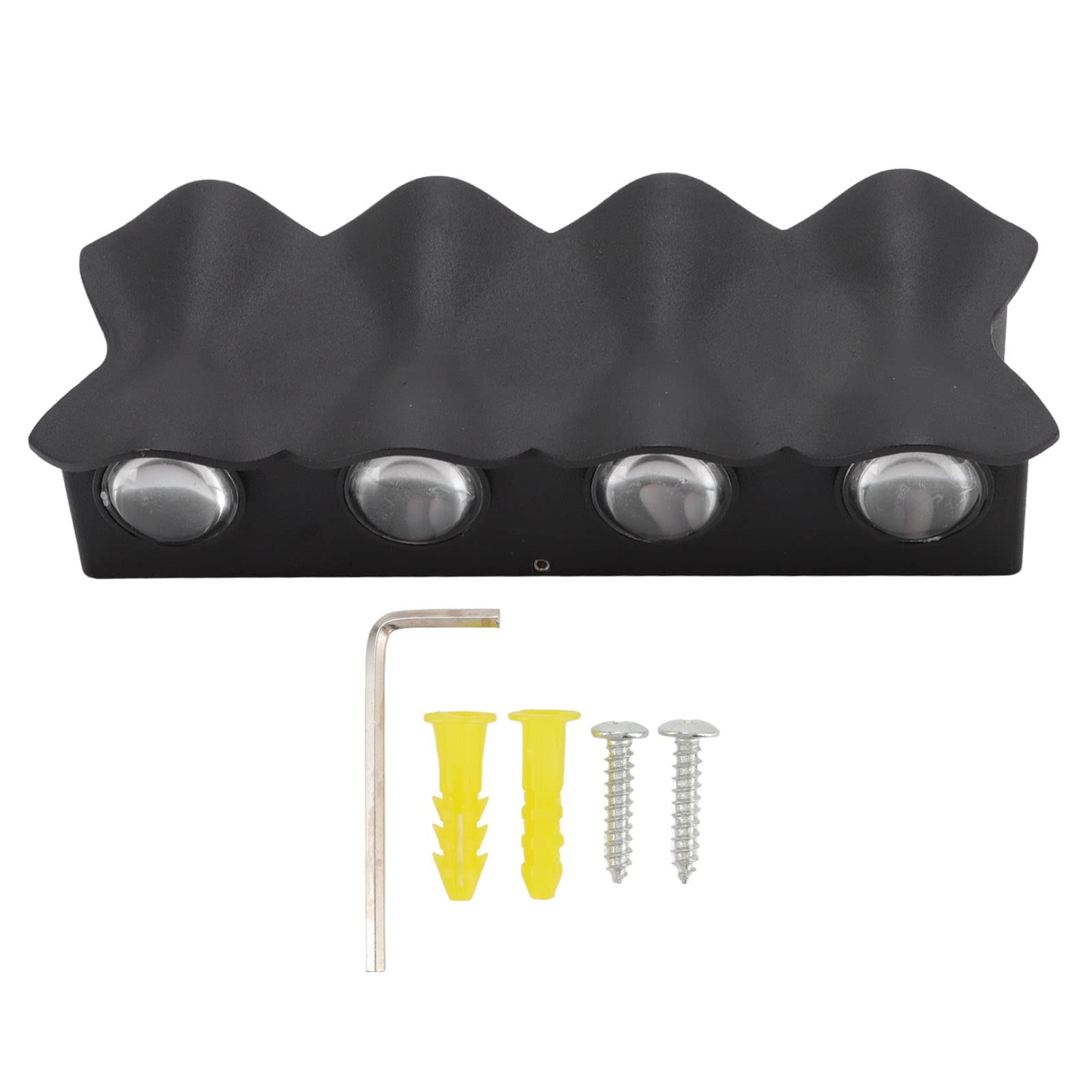 Aplique LED Moderno, Aluminio 8W Resistente Al agua.