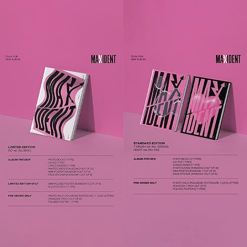 Miniatura 2 de dreamus [Regalo Aladin] Stray Kids [MAXIDENT ] SET DE EDICIÓN ESTÁNDAR + Álbum EDICIÓN