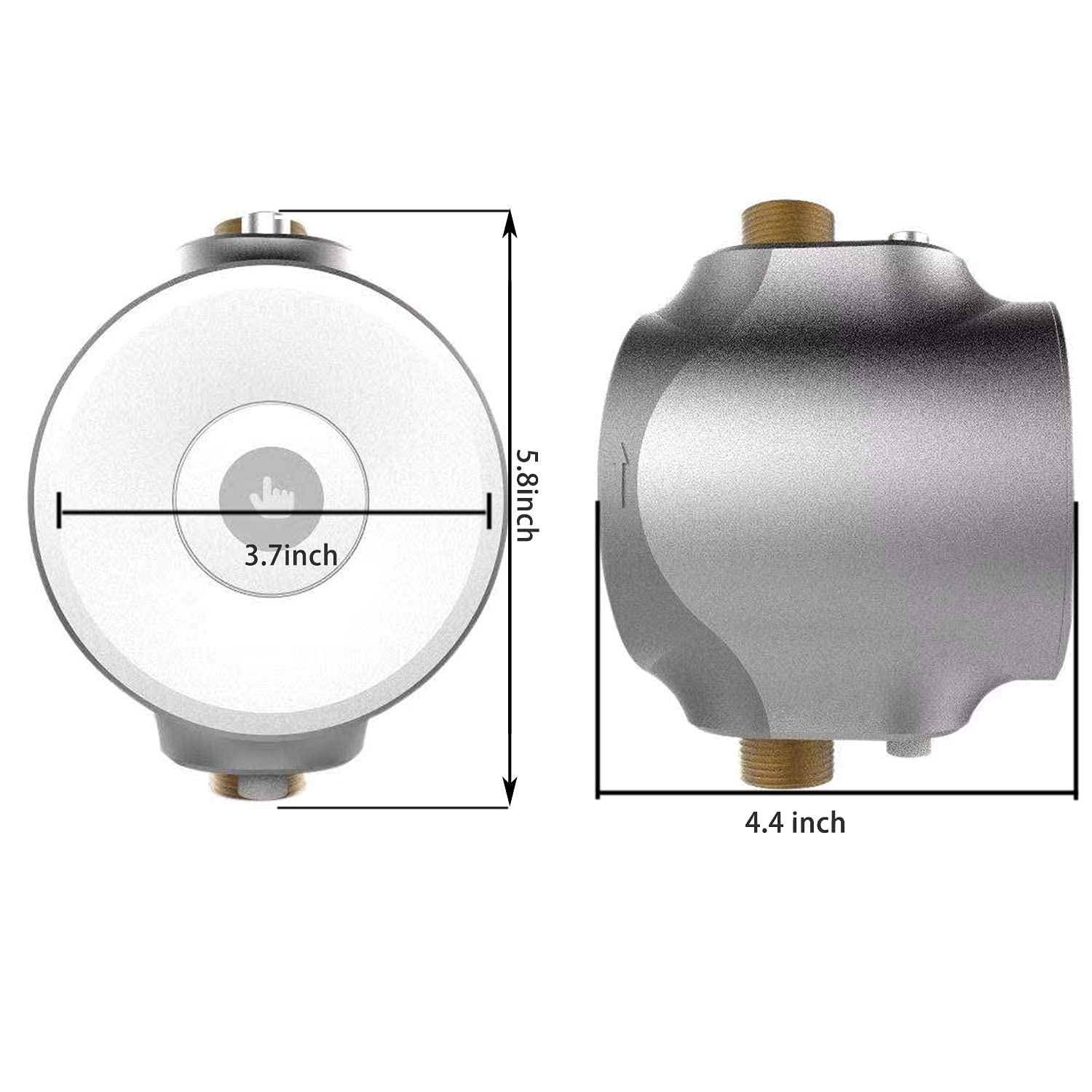 Amazon.com: PROZRTED Smart Instant Hot Water Recirculating Pump System 3  speed with Bulit-in Thermostat HBS24-12A 145 PSI 24V DC 6.6 GPM : Patio,  Lawn u0026 Garden