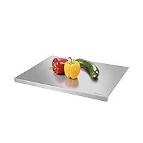 Tescoma 428768 Spianatoia in acciaio inox 45 x 35 cm, con tappetino antiscivolo, linea GrandCHEF