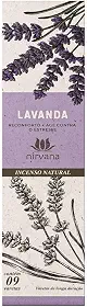 Incenso Natural Lavanda 100% Natural (9 Varetas)