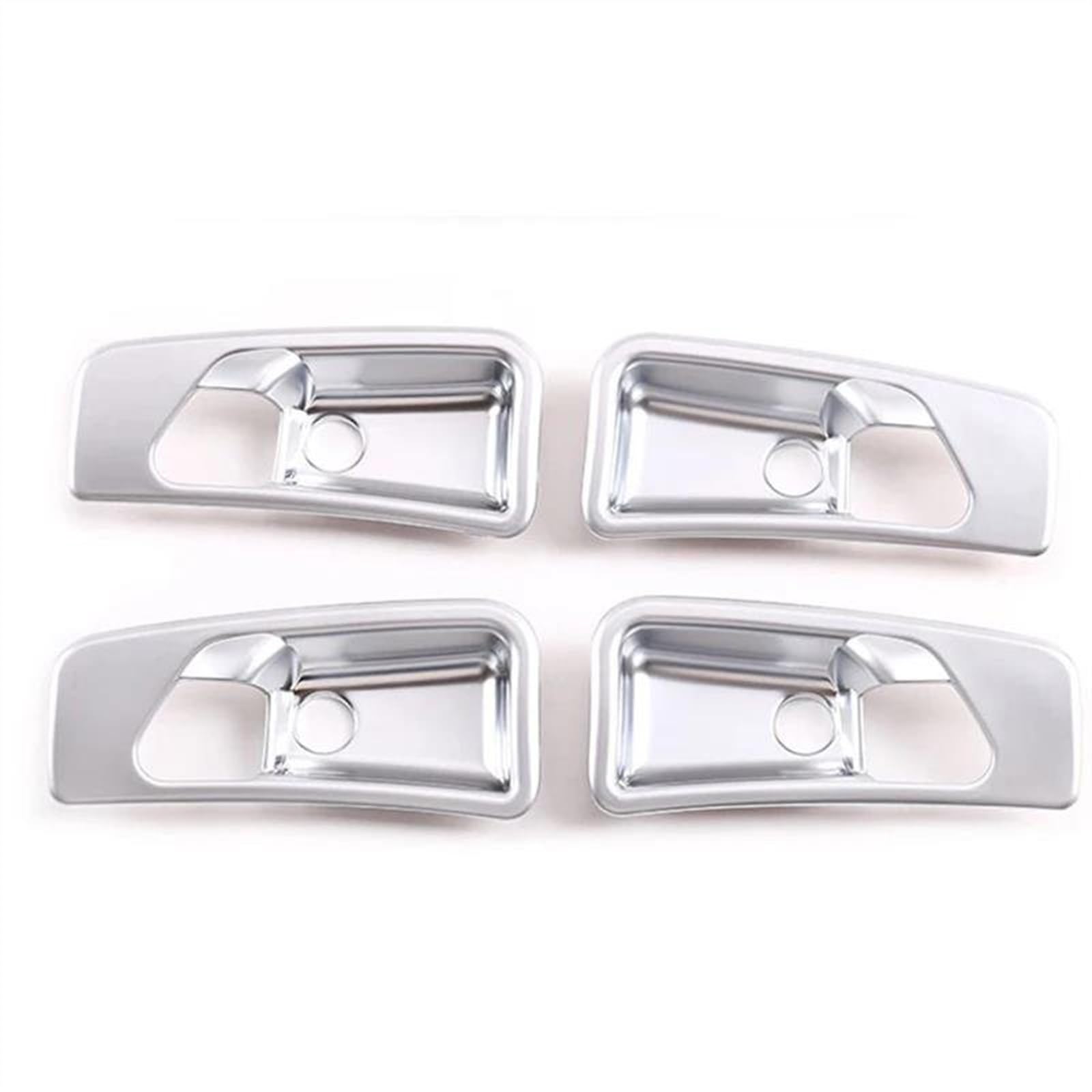 Qibbei Onecolor Carbon Fiber Car Interior Door Handle Bowl Decoration Cover Stickers Trim For Benz G Class W463 G63 G500 2007-2010 Stickers(Onecolor)