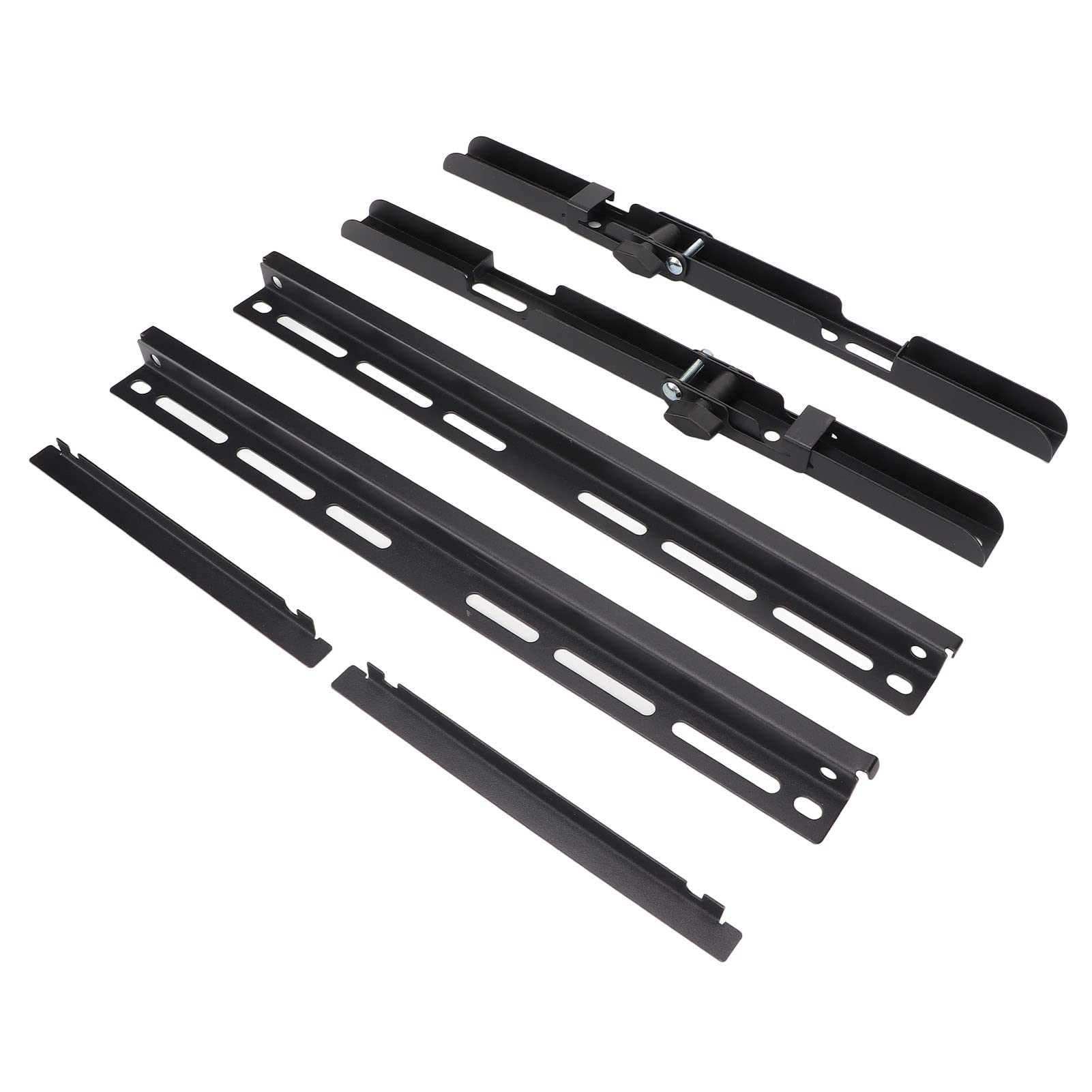 Supporto a parete regolabile per TV CT9003, staffa ultra sottile con capacità di carico di 110 libbre e VESA 600x400 mm, adatta a TV da 14 a 55 pollici, inclinazione fino a 15° per