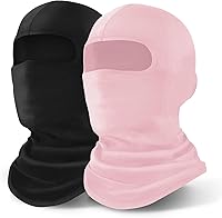 Vista 9 de YESLIFE Pasamontañas de esquí para hombres y mujeres, máscara facial de invierno, Shiesty para esquí, snowboard y motocicleta