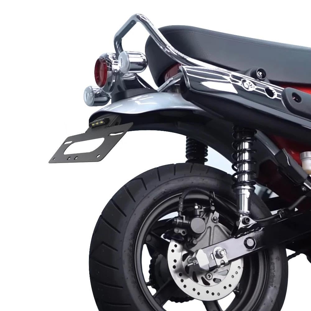 Dla Motocykla Dax 125 2022-2025 Uchwyt Na Tablicę Rejestracyjną Zestaw Do Montażu Tylnego Błotnika I Eliminatora Błotnika wspornik tablicy rejestracyjnej motocykla(Without Reflector)