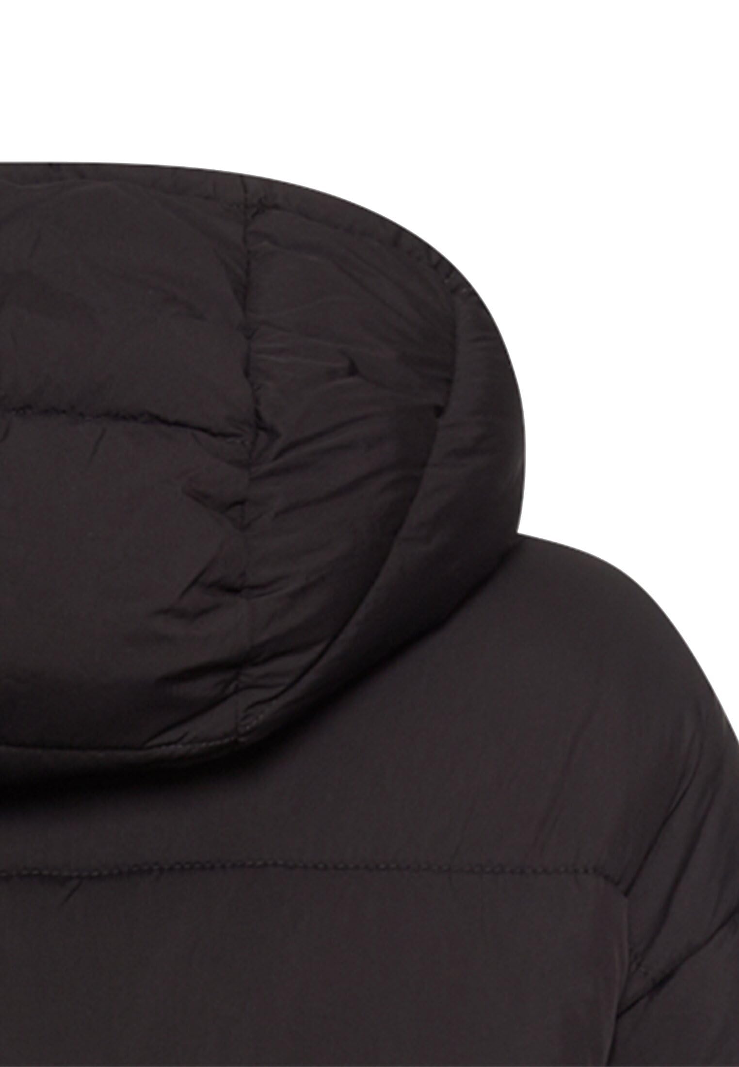 camel active Damen Steppmantel mit verstellbarem Saum und fester Kapuze