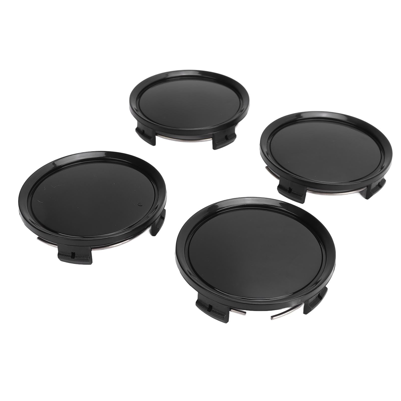 74mm Stylowa Osłona środkowa Piasty Koła 4 szt. Metalowa Kołpak Piasty Obręczy Koła do Ochrony Pojazdu