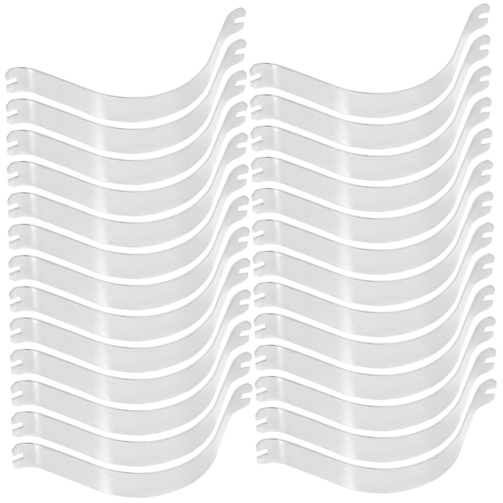 STOBOK50pcs Photo Frame Hook Multi-use Spring Clips Picture Clips Wall Hanging Picture Framing Hardware Picture Framing Tools Picture Framing Supplies Replacement Baking Spring Clips