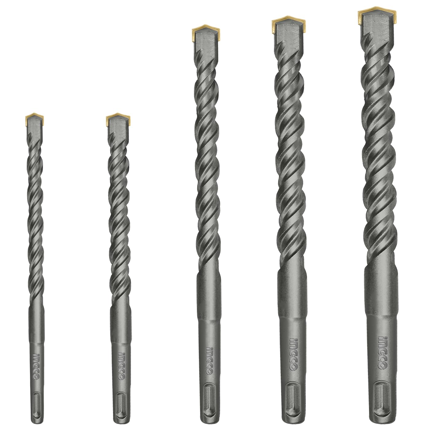 Conjunto De 10 Piezas Brocas Y Cinceles Sds Plus