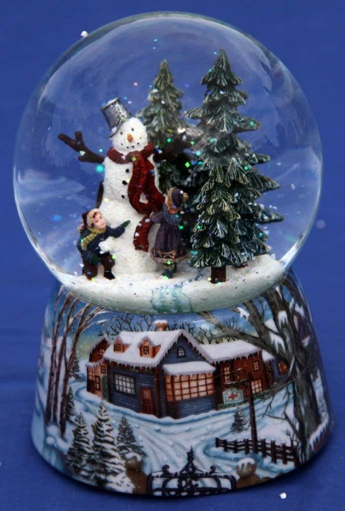 Musical Snow Globe - Snowman