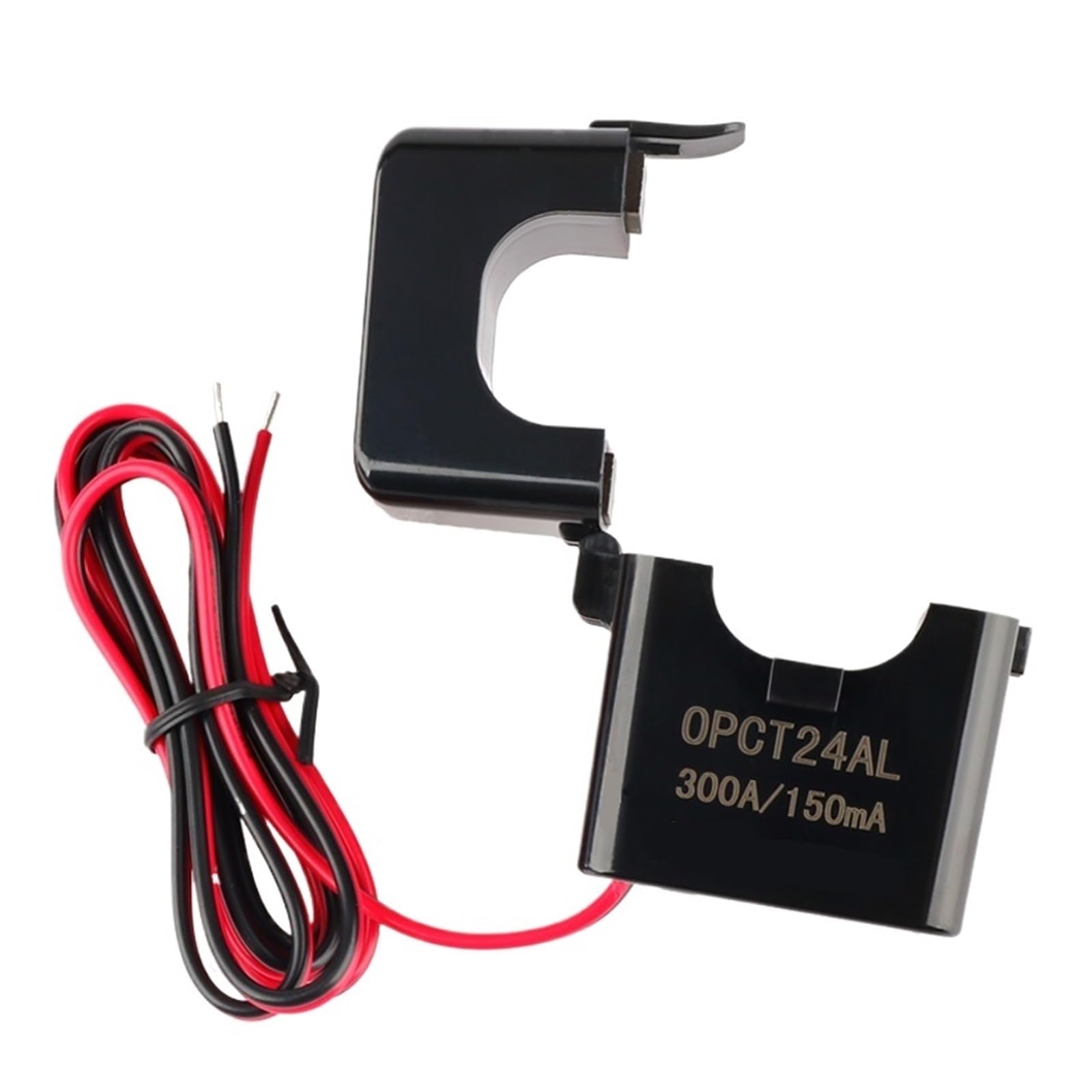 LZIKKGKI Split core current transformer OPCT24AL-200A/100mA 200A/50mA 100A/50mA 100A/25mA 200A/40mA Current Sensor 1000/1 2000/1(200A - 50mA)