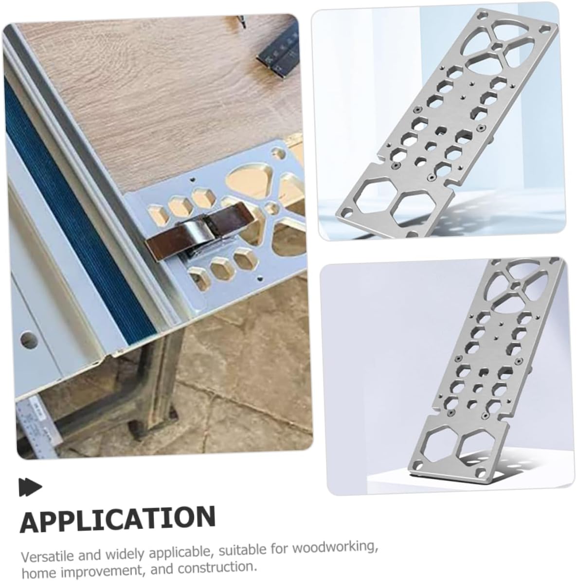 Circular Saw Track Guide Rail Right Angle Woodworking Track for Circular Saws Compatible with Festool and Precise Cutting for DIY and Construction Projects
