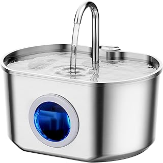 Cat Stainless Steel Cat Water Fountain