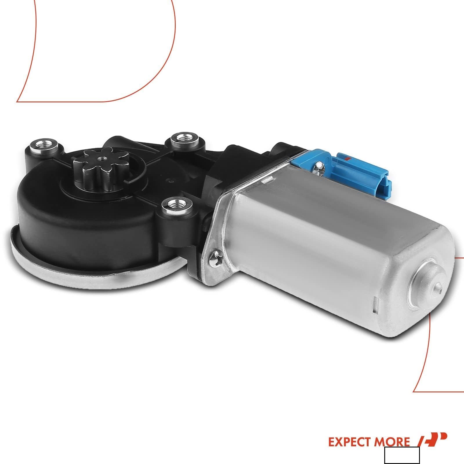A-Premium Motor de elevación de ventana eléctrico compatible con Toyota 4Runner Camry Celica Corolla Tacoma Chevrolet Prizm Geo LX450 Mitsubishi con 7 dientes