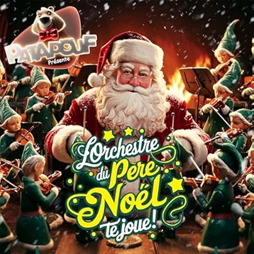 couverture de : L'orchestre du P&egrave;re No&euml;l te joue !