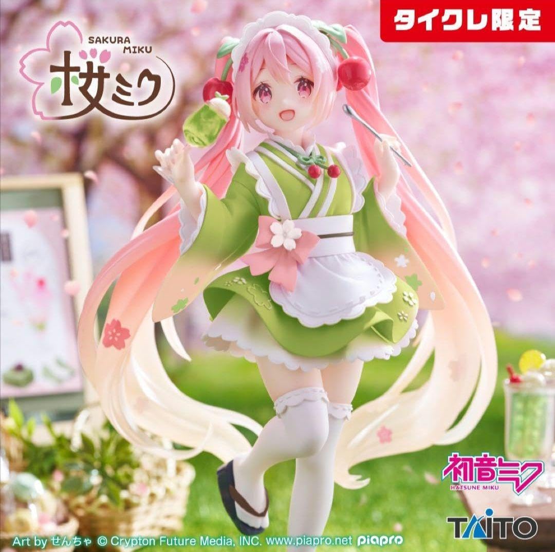 Amazon.co.jp: タイクレ限定 桜ミク Coreful フィギュア 描き下ろし 